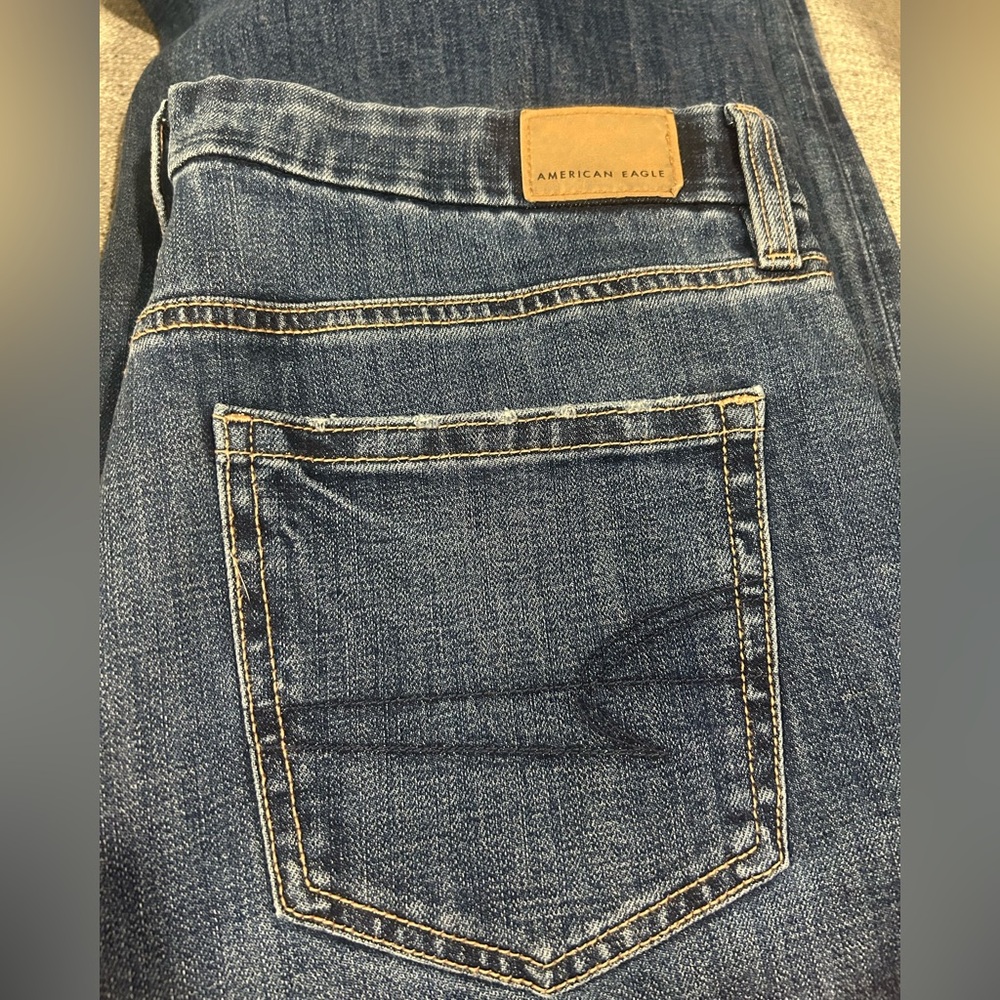 American Eagle Outfitters Women's Blue Flare Jeans